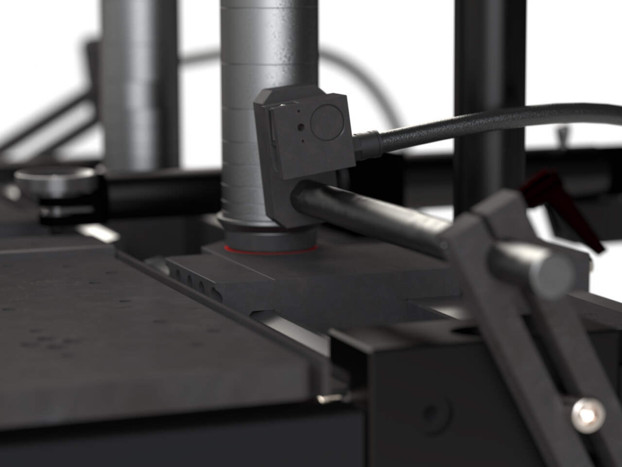 Profilbiegemaschine PBT15® - Detail: Beispiel kurzes Profilende